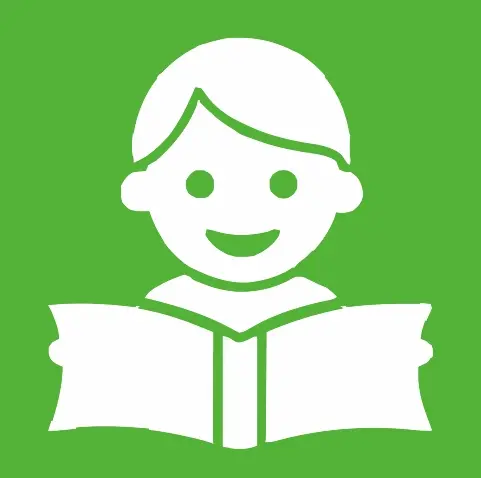 5 child reading icon_green copy